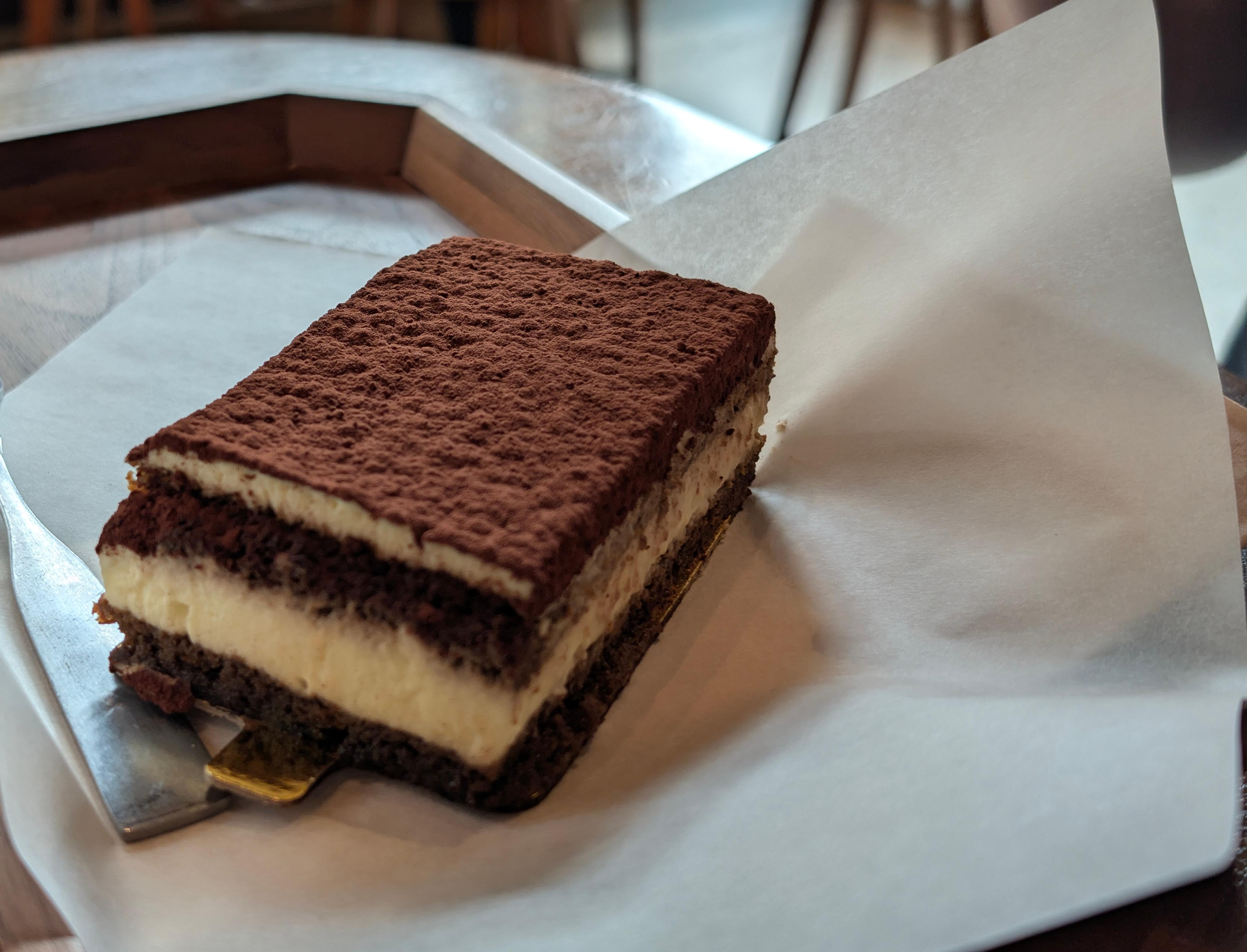 A slice of tiramisu